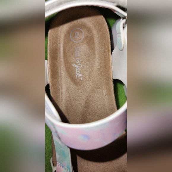 Cat & Jack Wren multicolored Tie Dye Sandals - Picture 3 of 9